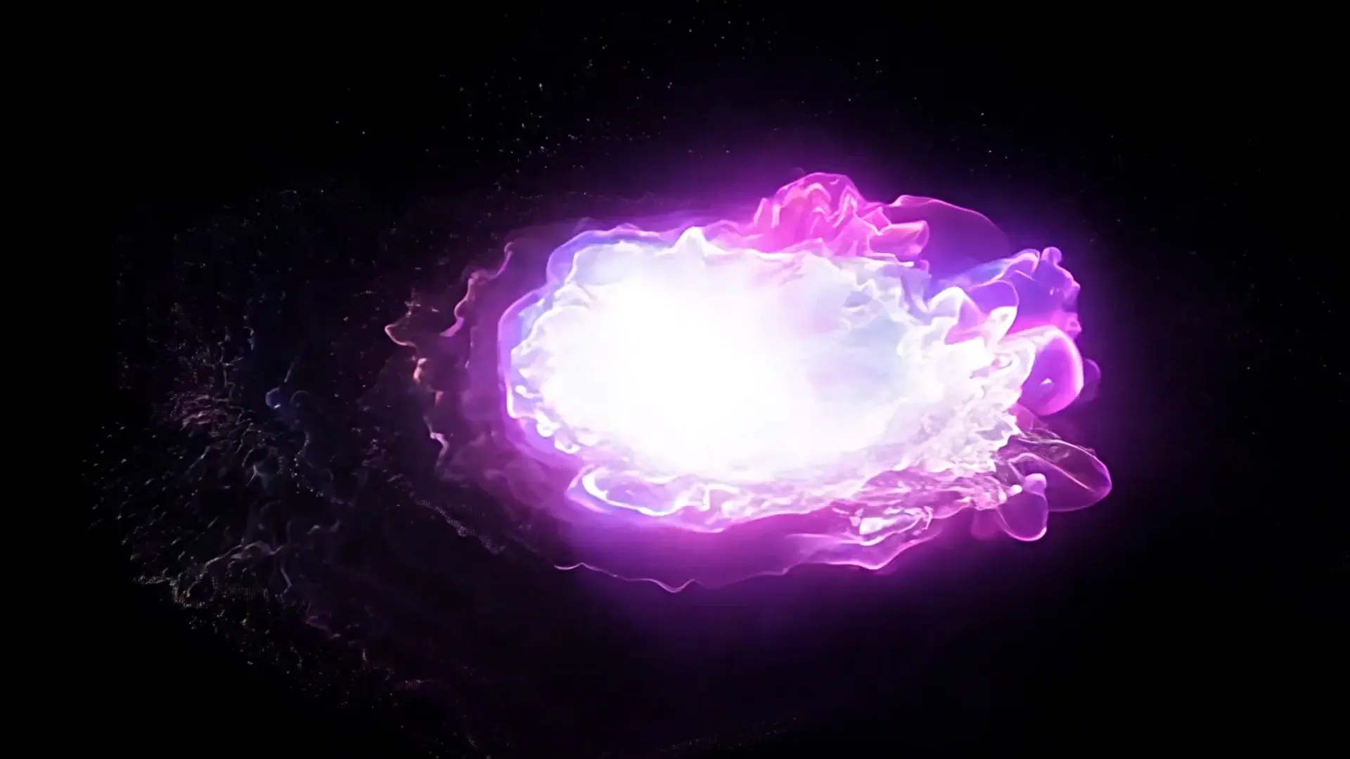 Glowing Energy Wave Overlay Dynamic Logo Animation